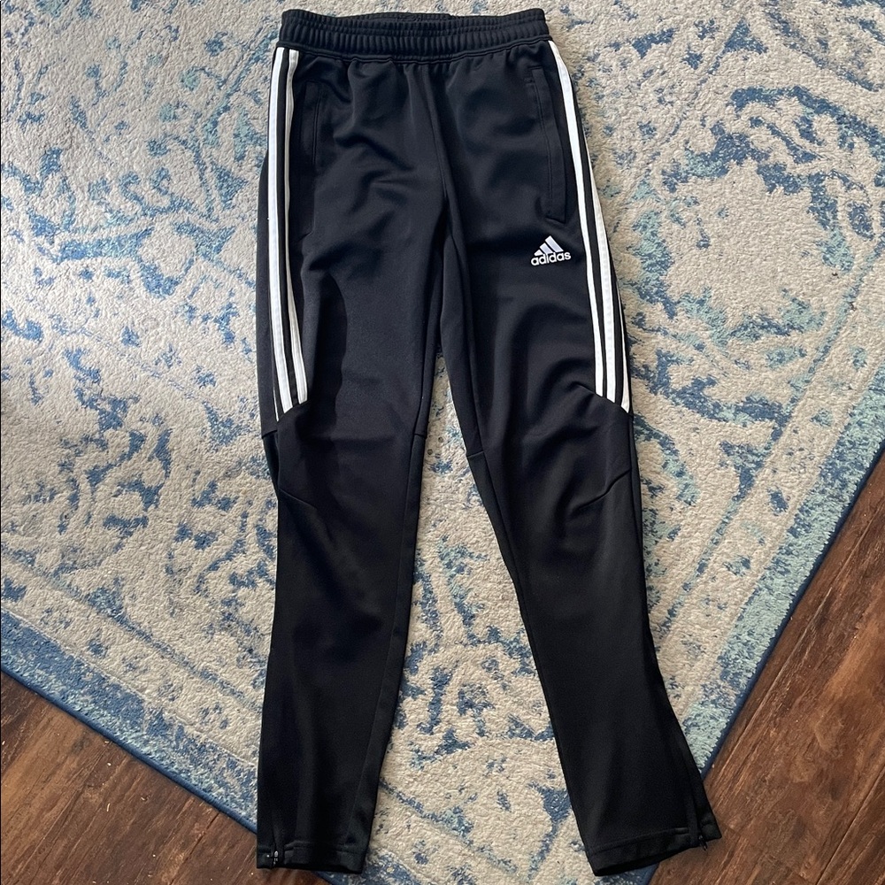 Adidas Black and white joggers